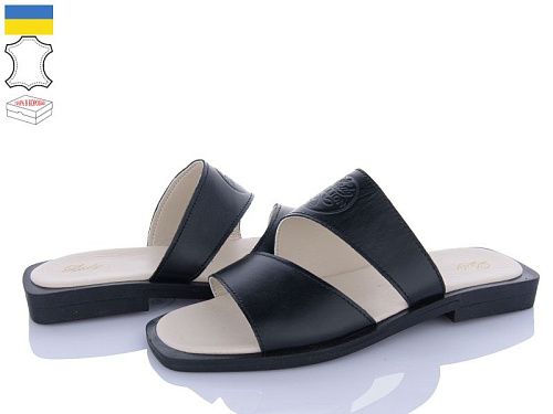 Шлепанцы Камрад L71 чорний в магазине Фонтан Обуви