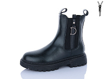 Ботинки Aba 25-13 black в магазине Фонтан Обуви