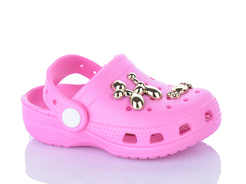 Кроксы Stt 32 рожевий (30-35) в магазине Фонтан Обуви