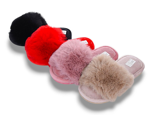 Тапочки Jh-Ян 2025-19 mix (24) в магазине Фонтан Обуви