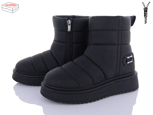 Ботинки Ailaifa 2023 all black в магазине Фонтан Обуви