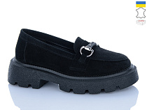 Туфли Garti 425 чорний замш в магазине Фонтан Обуви