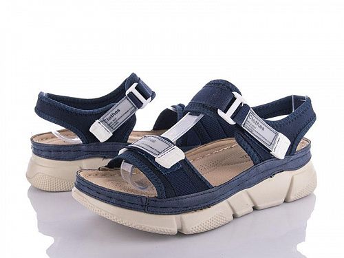 Босоножки Ldw 6707 blue в магазине Фонтан Обуви