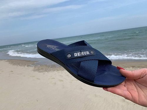 Шлепанцы Demur TRK DeMur blue в магазине Фонтан Обуви