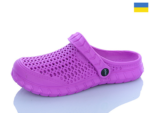 Кроксы M&L Alex13 B63 фуксія в магазине Фонтан Обуви
