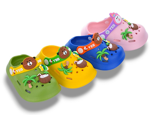 Кроксы Babyshop 825 mix в магазине Фонтан Обуви