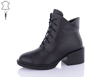 Ботинки Qq Shoes 917 black в магазине Фонтан Обуви