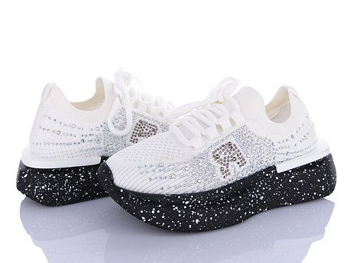 Кроссовки Violeta 197-180 white в магазине Фонтан Обуви