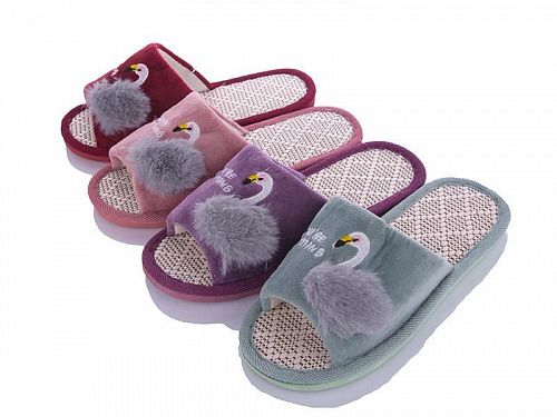 Тапочки No Brand L99 mix в магазине Фонтан Обуви