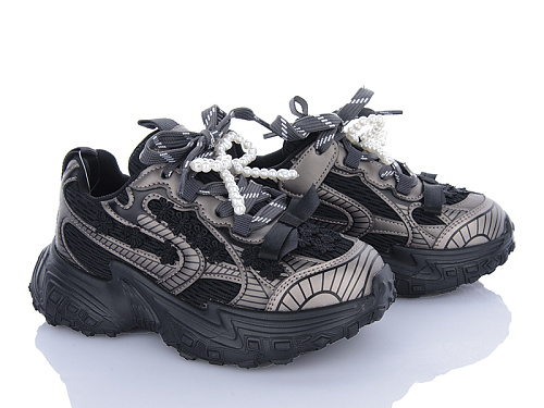Кроссовки Clibee AD175126-1 black-grey в магазине Фонтан Обуви