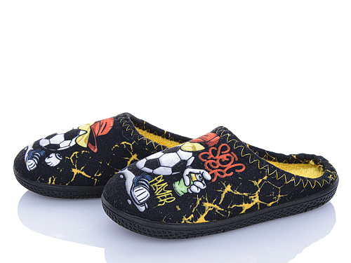 Тапочки Soylu Gezer N2 чорний в магазине Фонтан Обуви