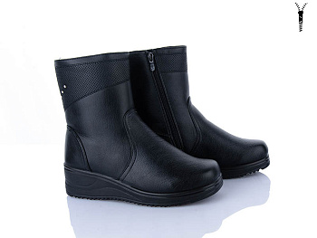 Ботинки Yuemingzu 9907 black в магазине Фонтан Обуви