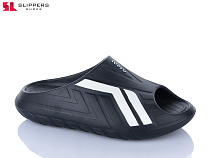 Шлепанцы Slipers 24-139 чорний в магазине Фонтан Обуви