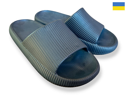 Шлепанцы Rai Shoes 023 т.синій в магазине Фонтан Обуви