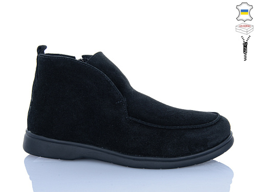 Ботинки Sali 891 чорний з чор-п.демі в магазине Фонтан Обуви