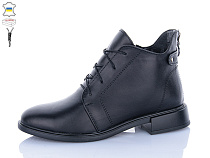 Ботинки Qq Панда 907 чорний в магазине Фонтан Обуви