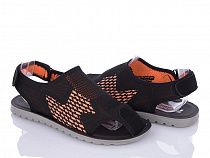 Сандалии Wonex M201-10 black-orange в магазине Фонтан Обуви