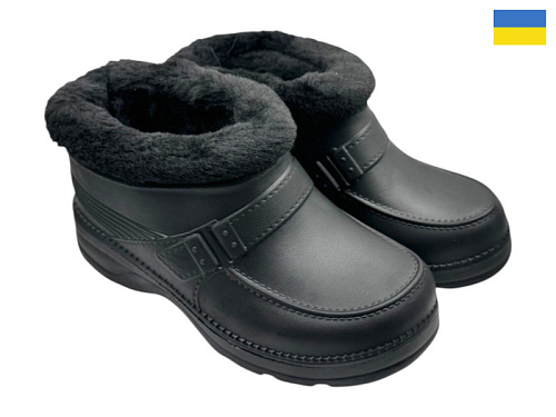 Галоши Rai Shoes M2 чорний в магазине Фонтан Обуви