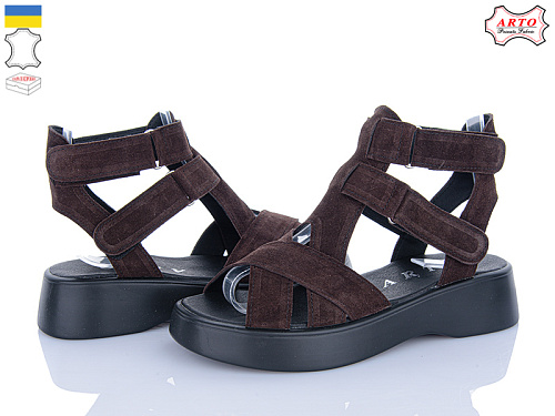 Босоножки Arto 175 корич-з в магазине Фонтан Обуви