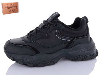 Кроссовки Restime AWZ24294 black в магазине Фонтан Обуви