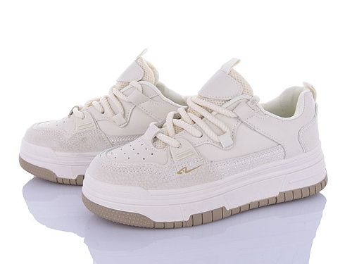 Кроссовки Clibee YF497P beige в магазине Фонтан Обуви