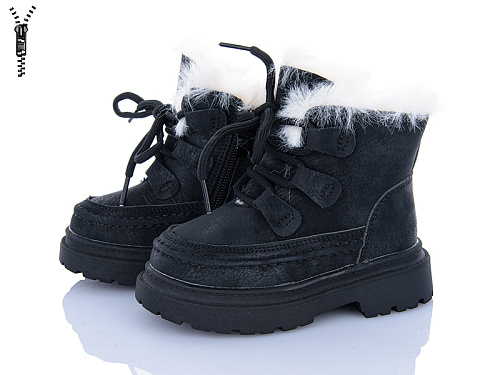 Ботинки Apawwa TA30 black в магазине Фонтан Обуви