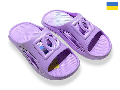 Шлепанцы Rai Shoes 253 лаванда в магазине Фонтан Обуви