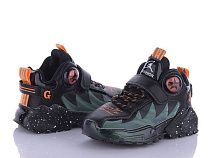 Кроссовки Леопард G15-2 black-green в магазине Фонтан Обуви