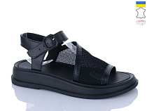 Босоножки Sali 108-1 чорний к чор-п. в магазине Фонтан Обуви