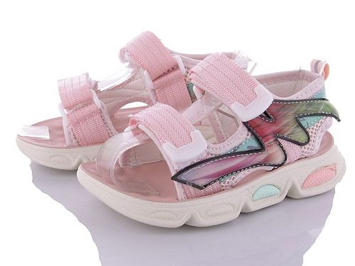 Босоножки Ashiguli 2157B pink в магазине Фонтан Обуви