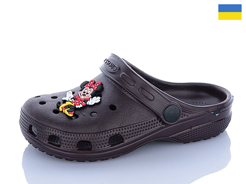 Кроксы Sanlin2 H3 шоколад в магазине Фонтан Обуви