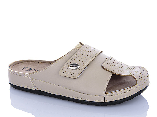 Шлепанцы Sali One 10-17 св.бежевий в магазине Фонтан Обуви