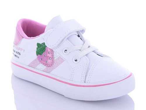 Кеды No Brand T8023 б-розовый в магазине Фонтан Обуви