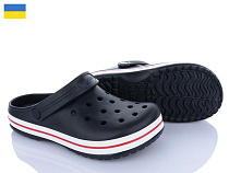 Кроксы Golden Lion 324 чорний в магазине Фонтан Обуви