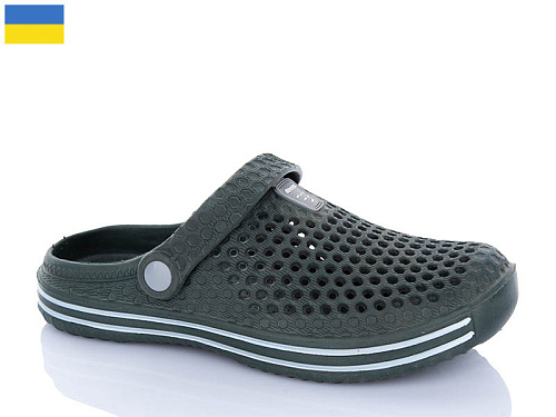 Кроксы Успіх Olimp P406 хакі в магазине Фонтан Обуви