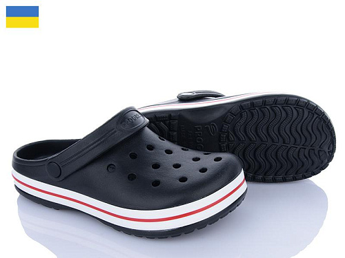 Кроксы Golden Lion 324 чорний в магазине Фонтан Обуви