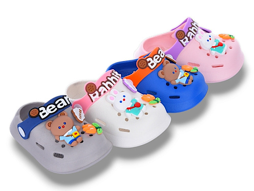 Кроксы Babyshop 2168-23A mix в магазине Фонтан Обуви