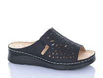 Шлепанцы Leguzaza H1-9 black в магазине Фонтан Обуви