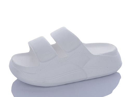 Шлепанцы Qq Shoes 7161 white в магазине Фонтан Обуви