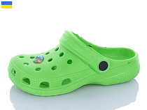 Кроксы Inblu 017 салатовий в магазине Фонтан Обуви