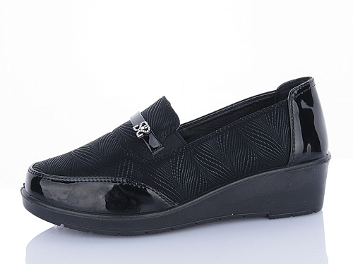 Туфли Minghong 7705 black в магазине Фонтан Обуви