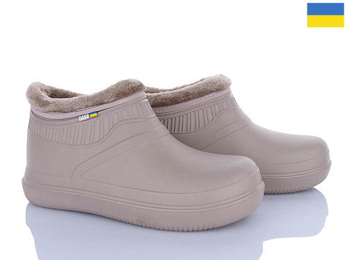 Галоши Roks Dago 7004 бежевий в магазине Фонтан Обуви