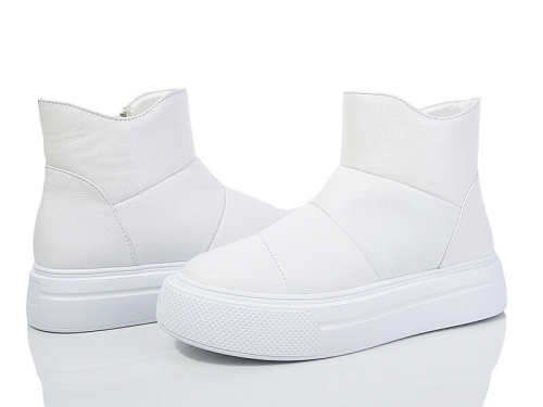 Ботинки Gratis B-5813 білий зима в магазине Фонтан Обуви