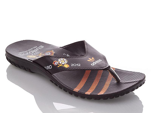 Шлепанцы Gurkem MEA black-orange V в магазине Фонтан Обуви