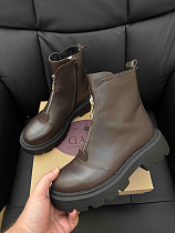 Ботинки Garti 307 корич шкіра мех