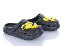 Кроксы Soylu KR02 black в магазине Фонтан Обуви