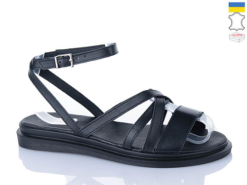 Босоножки Sali 1106 чорний к чор-п. в магазине Фонтан Обуви