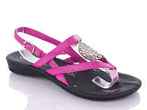 Босоножки Gurkem W26-Collar fuchsia в магазине Фонтан Обуви