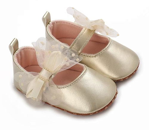 Пинетки Comfort-Baby 2688-3 золотий (11-13) в магазине Фонтан Обуви