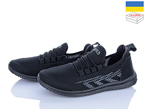 Кроссовки Lvovbaza Progress 3929 чорний в магазине Фонтан Обуви